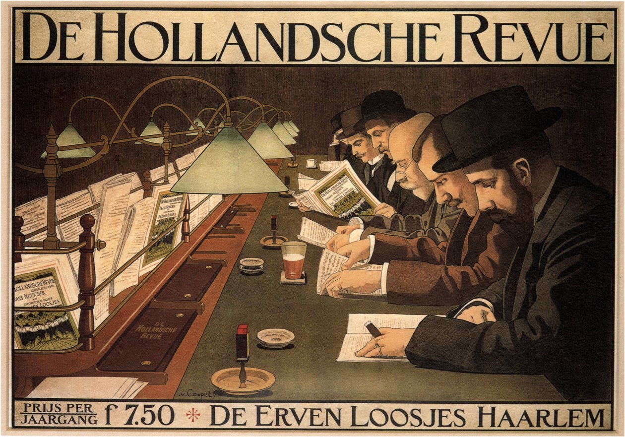 Den holländska revyn, 1899 av Johann Georg van Caspel