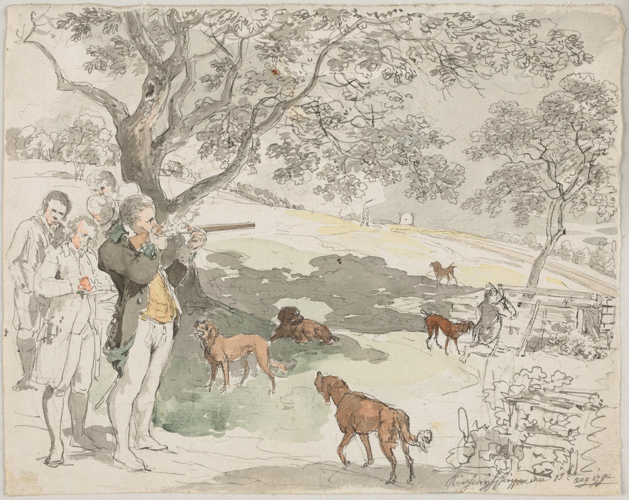 kyrkfestskytte av Johann Georg von Dillis