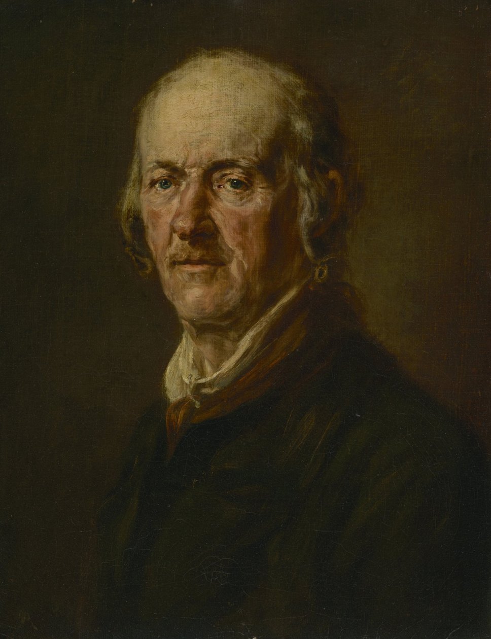Porträtt av en gammal man av Johann Georg von Edlinger