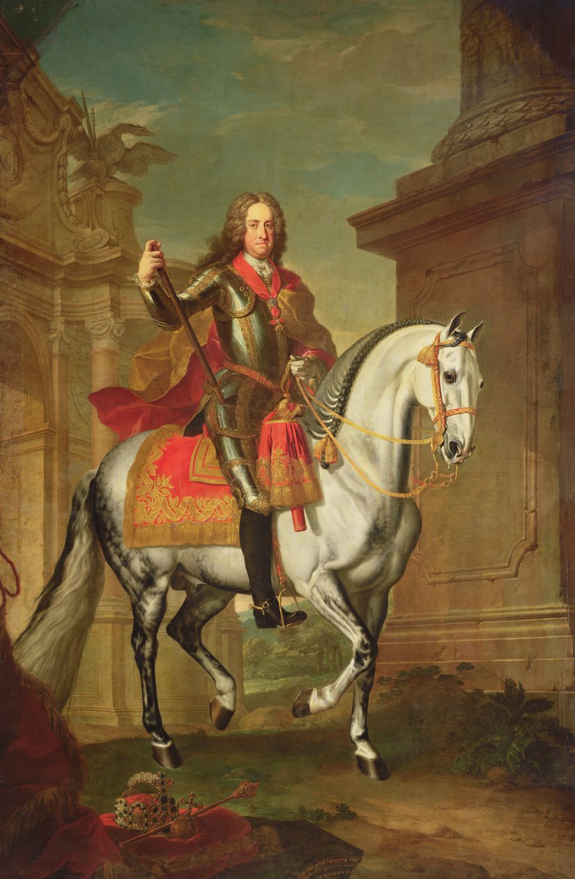 Kaiser Charles VI (se även 67400), av Johann Gottfried Auerbach