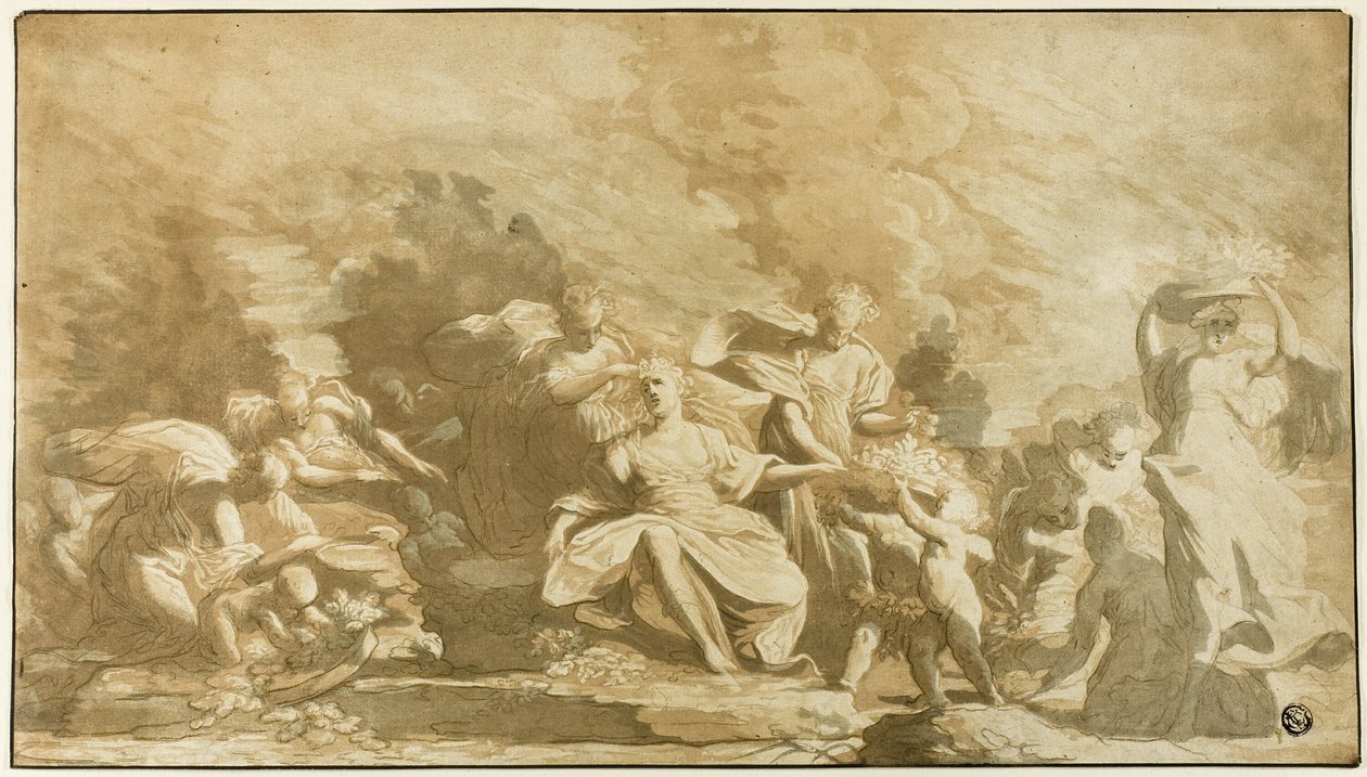Konungariket Flora av Johann Gottlieb Prestel