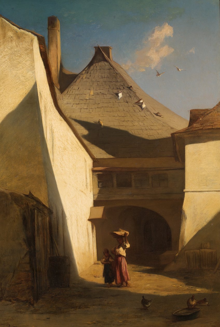 Ungersk gård av Johann Gualbert Raffalt