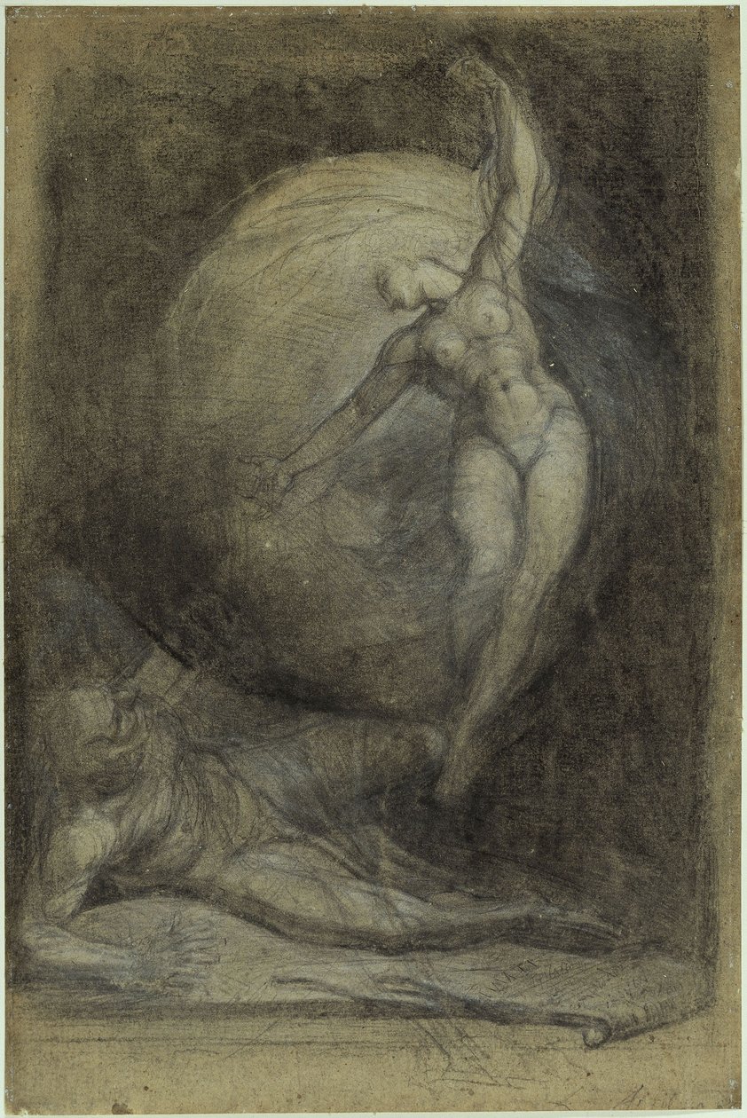 Sokrates dröm av Johann Heinrich Füssli