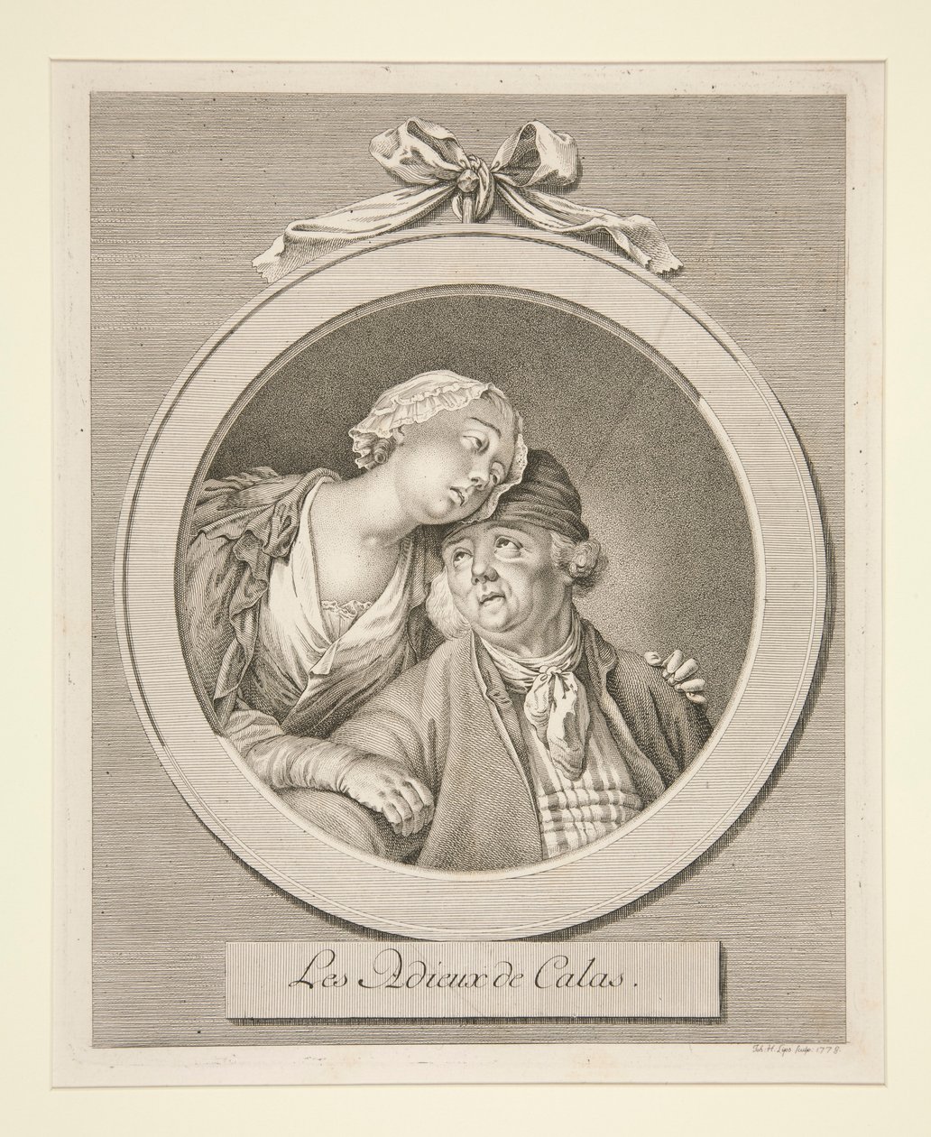 Farväl till Calas av Johann Heinrich Lips