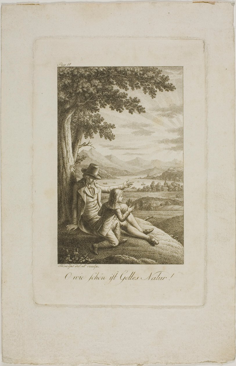Åh hur vacker är inte Guds natur av Johann Heinrich Lips