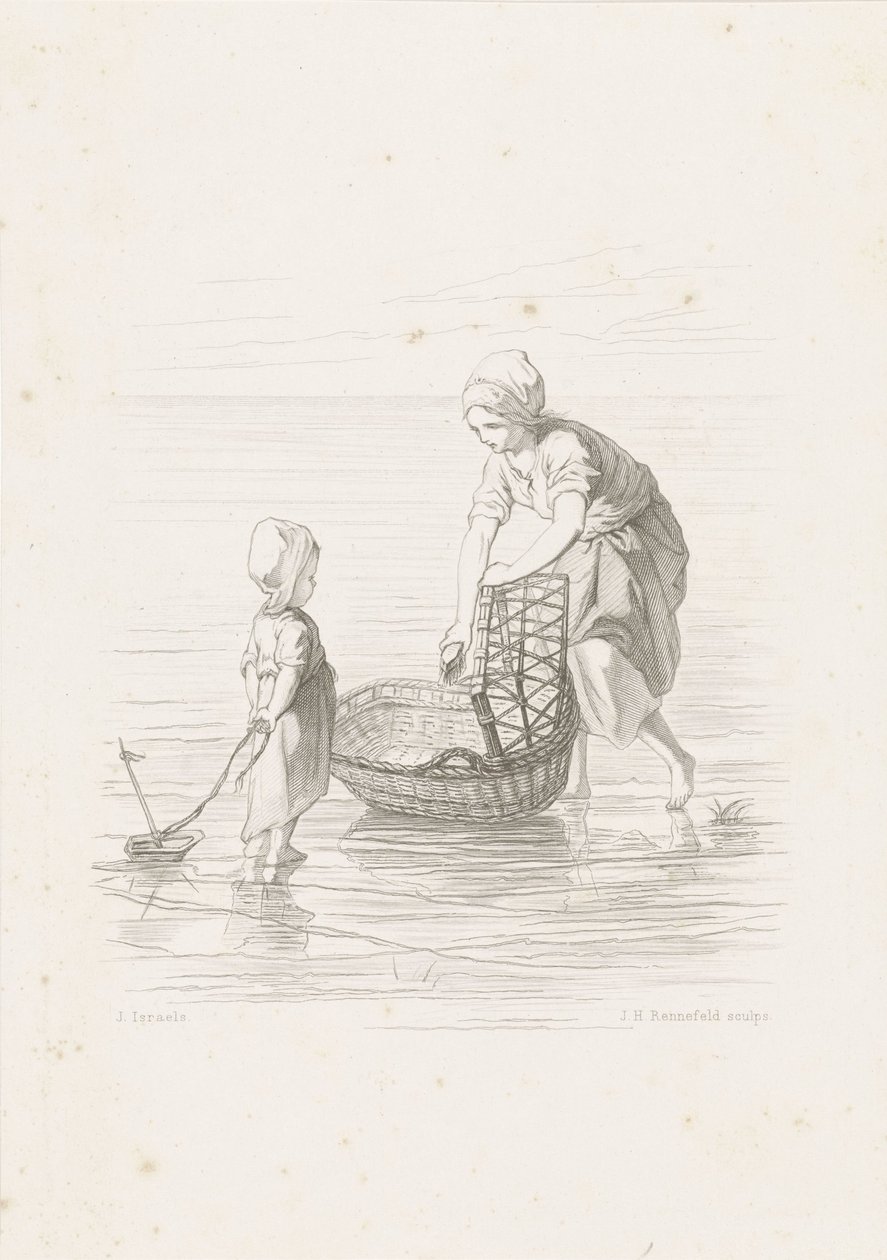 Vaggan Havets barn (serietitel) av Johann Heinrich Maria Hubert Rennefeld