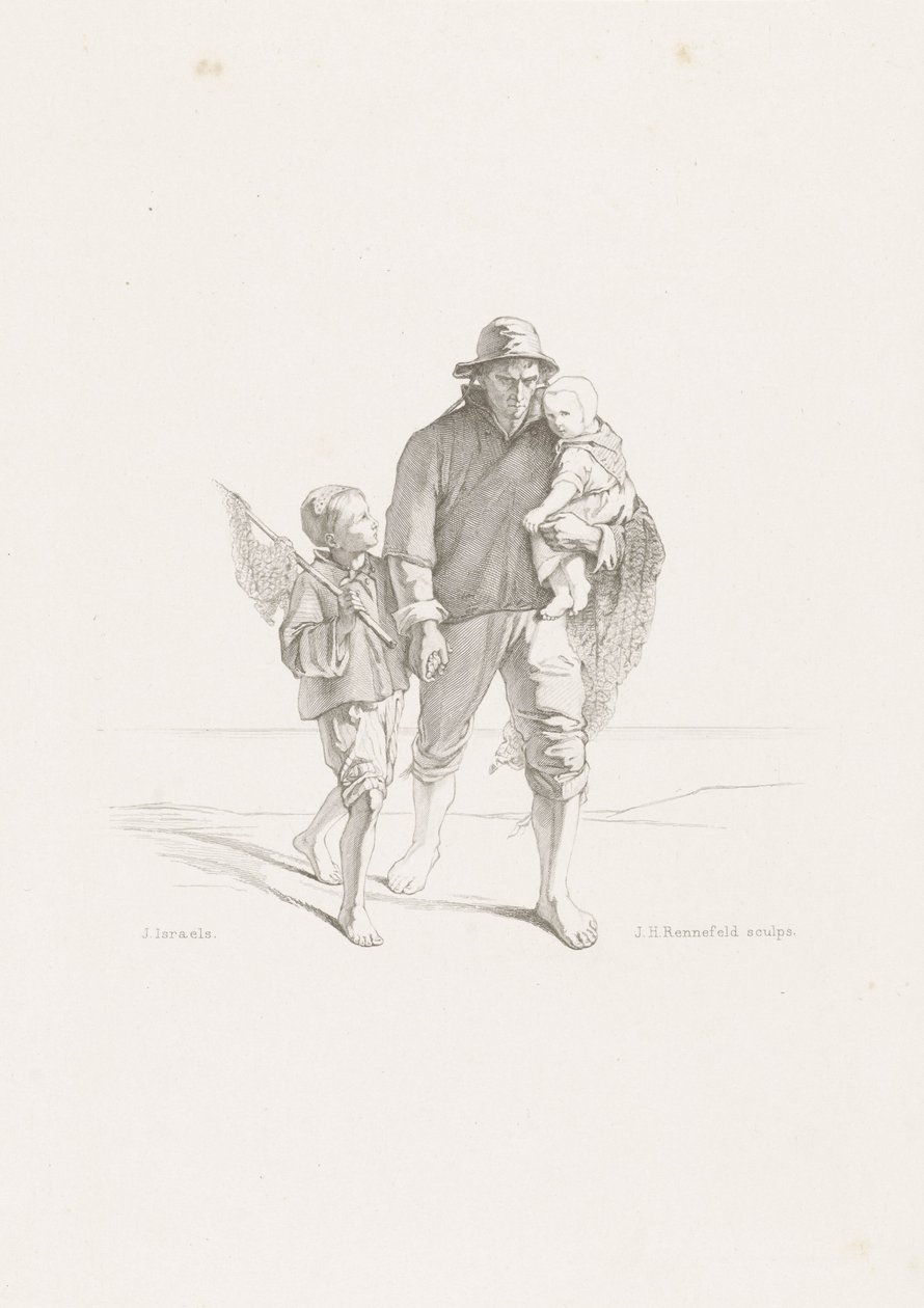 Längs kyrkogården Havets barn (serietitel) av Johann Heinrich Maria Hubert Rennefeld