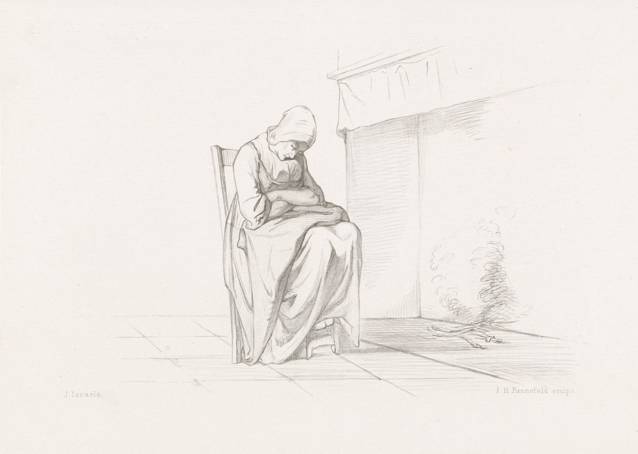 eftermiddagslur Havets barn (serietitel) av Johann Heinrich Maria Hubert Rennefeld