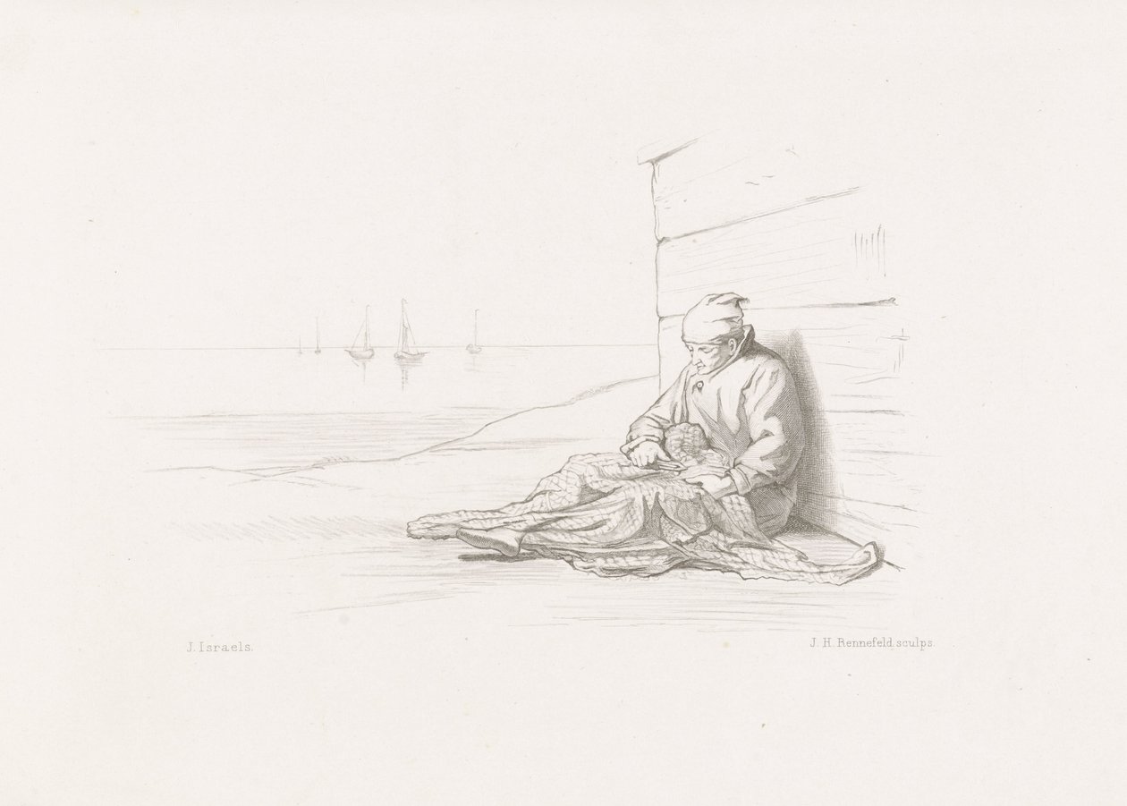 Betalande nät Havets barn (serietitel) av Johann Heinrich Maria Hubert Rennefeld