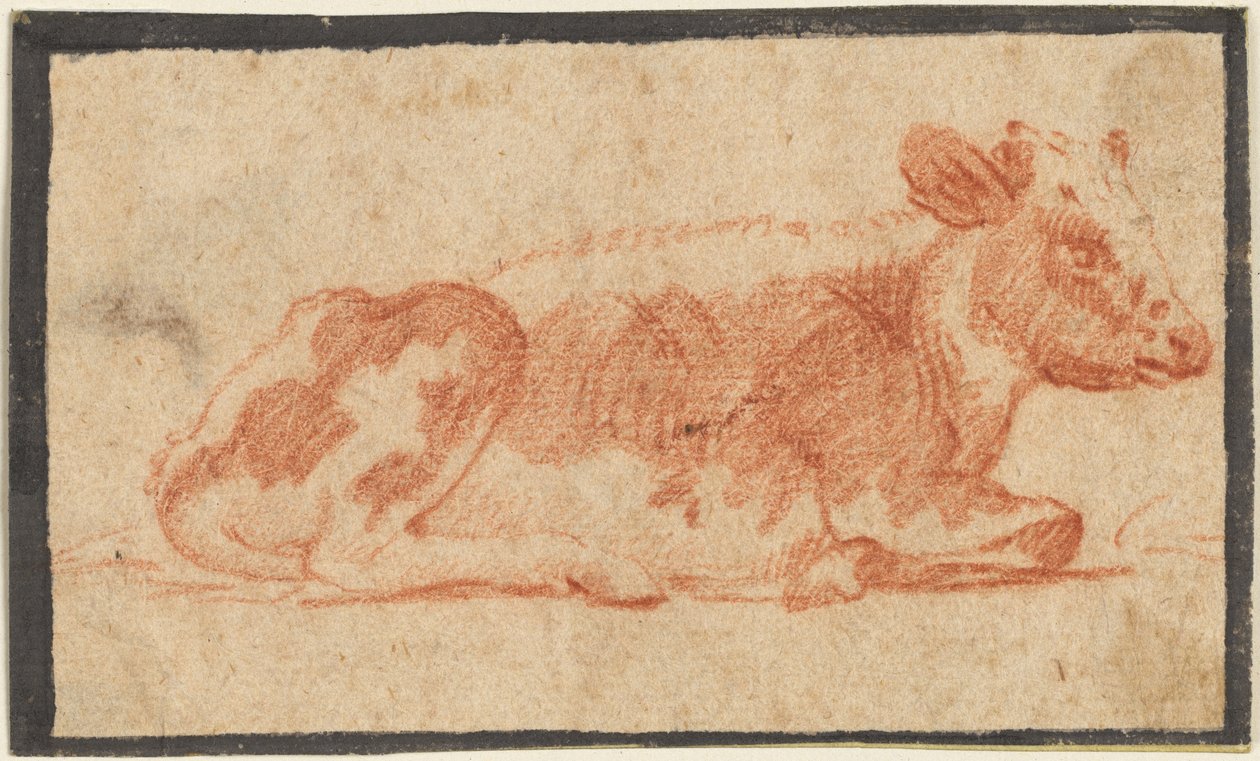 Ko, andra halvan 1600-talet. av Johann Heinrich Roos