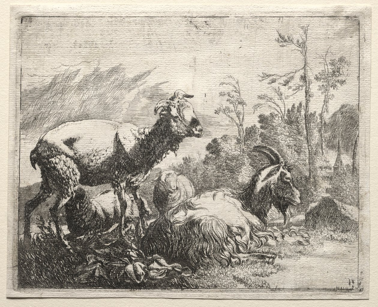 Getter, 1665. av Johann Heinrich Roos