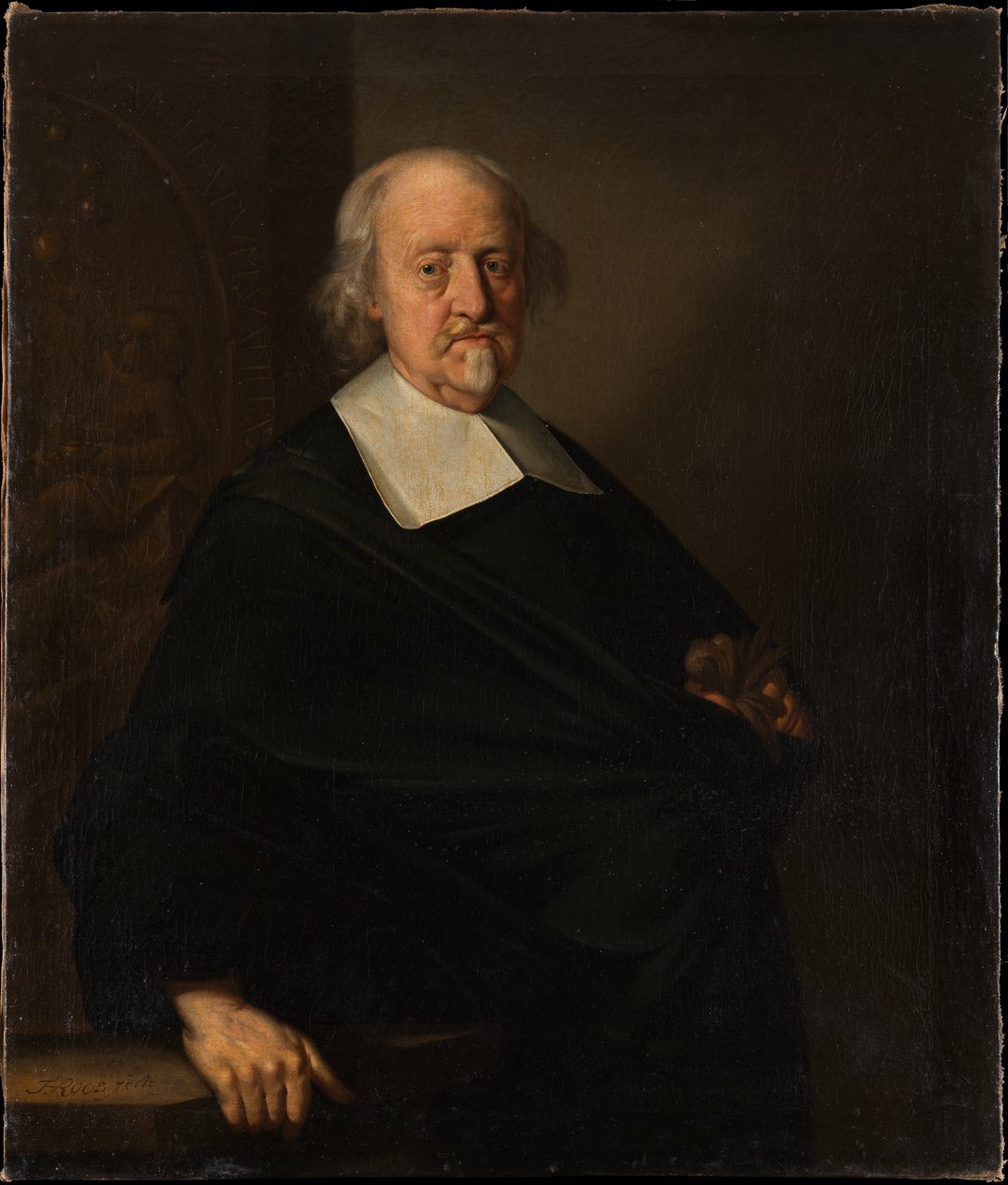 Porträtt av Adolf Ernst von Humbracht av Johann Heinrich Roos