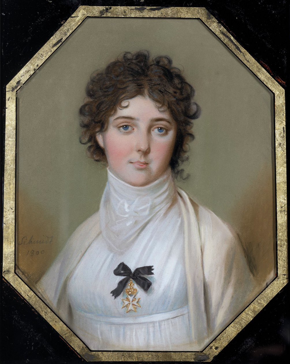 Emma, Lady Hamilton, 1761 - 1815 RMG A4288FXD av Johann Heinrich Schmidt
