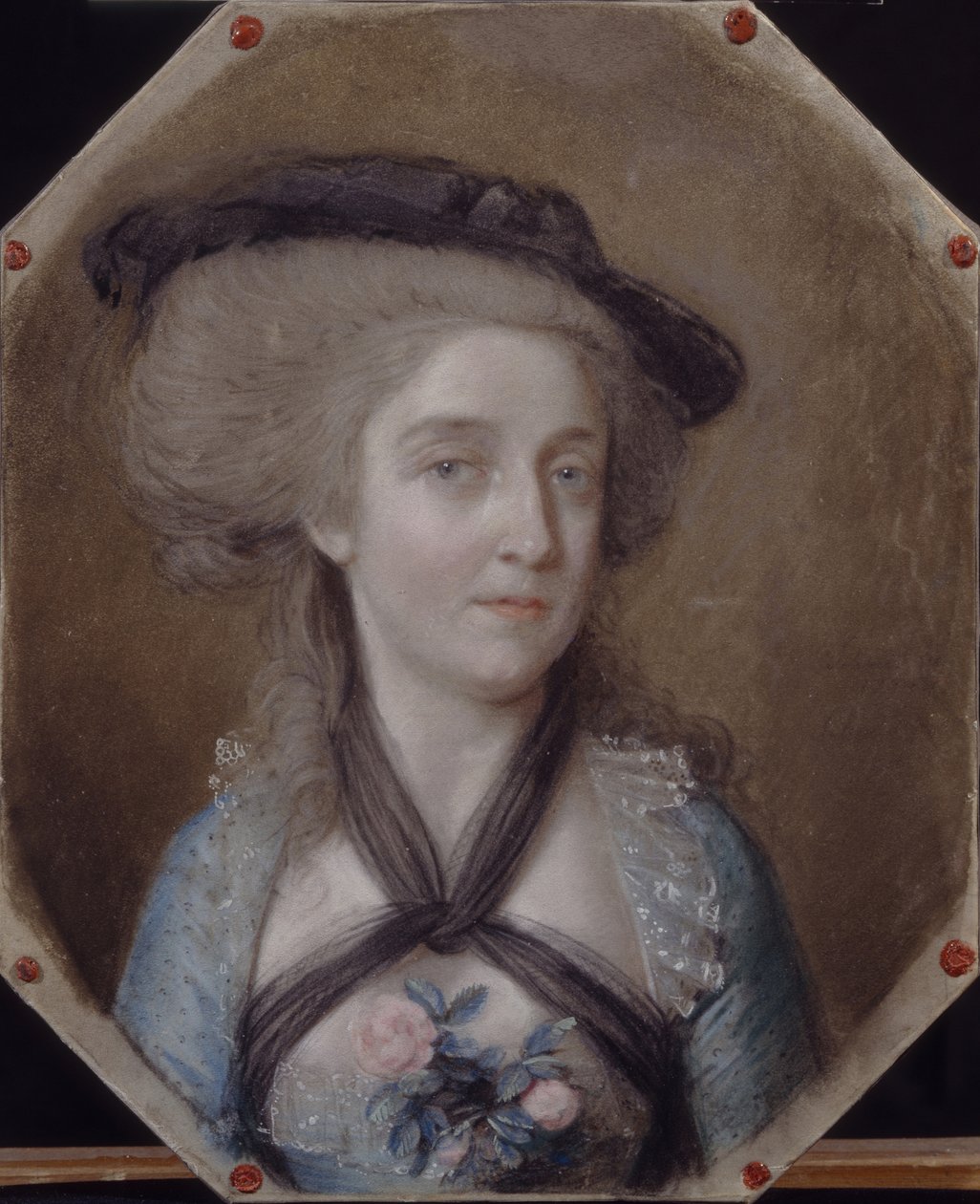 Porträtt av Loewis av Menar, 1784 av Johann Heinrich Schmidt