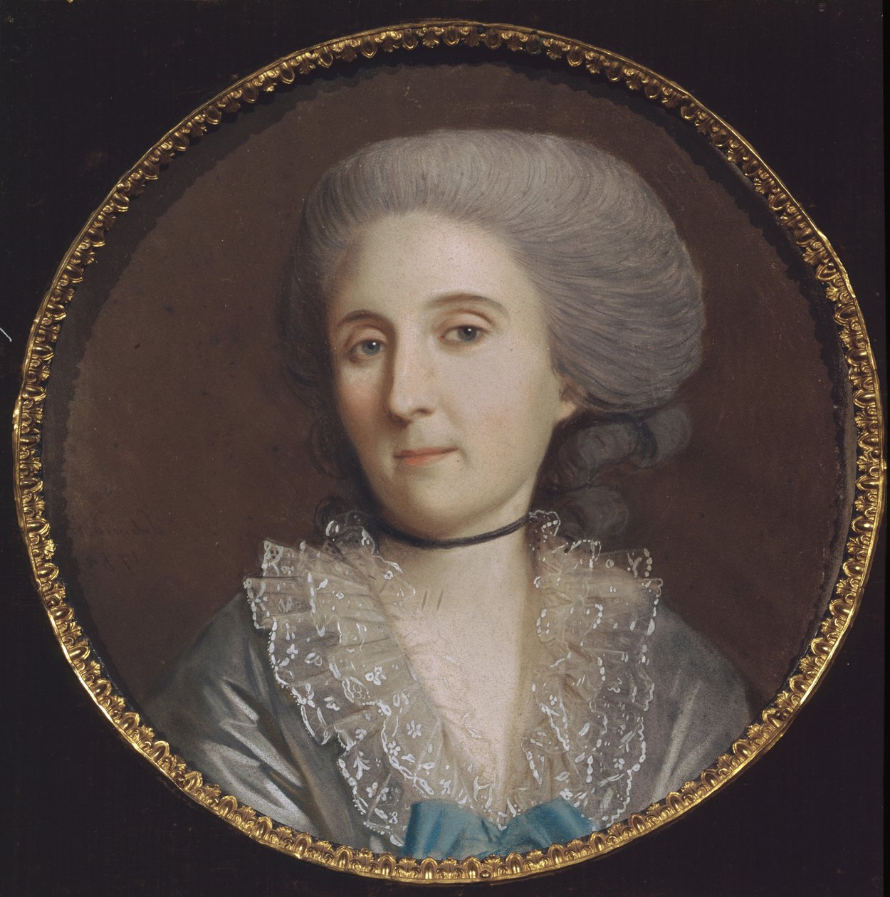 Porträtt av prinsessorna Natalya Vladimirovna Saltykova 1737-1812, 1784 av Johann Heinrich Schmidt