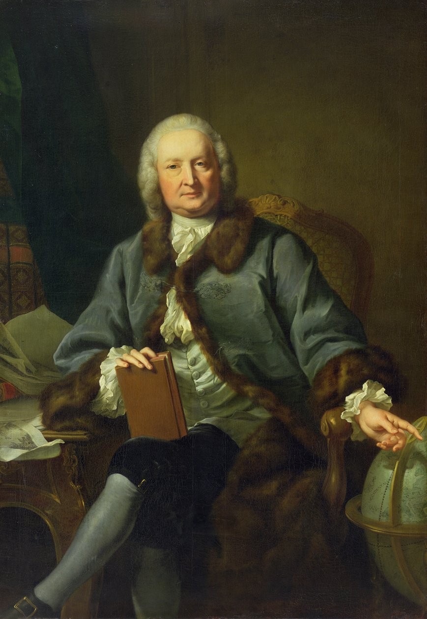 Dr. Schmidt-Capelle, ca 1755-60 av Johann Heinrich Tischbein