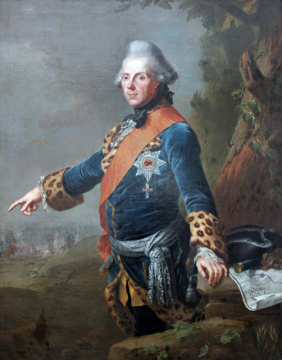 Tyska: Prins Henrik av Preussen Prins Henrik av Preussen (1726-1802) av Johann Heinrich Tischbein