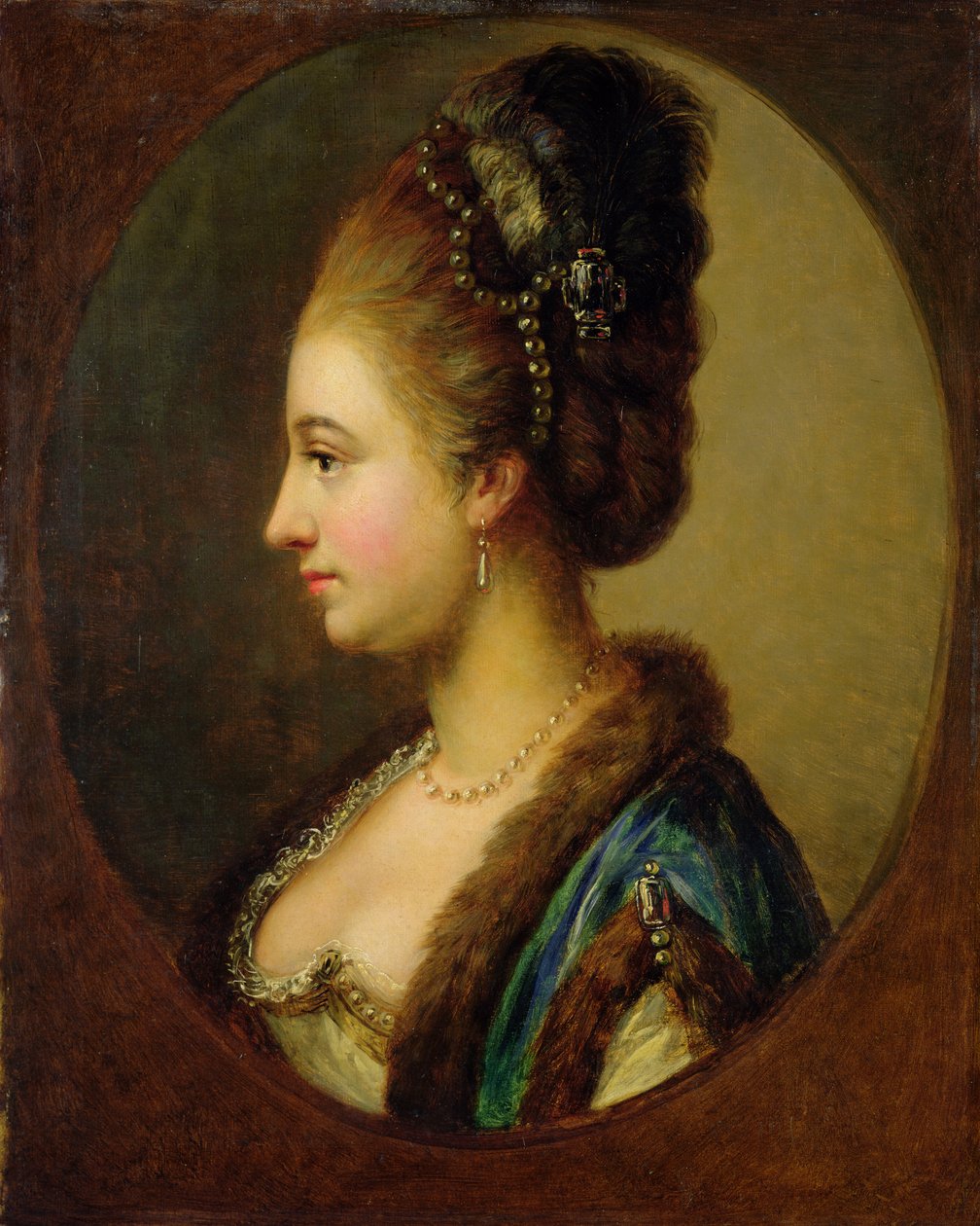 Filippinska Amalie, grevinna av Hessen-Kassel av Johann Heinrich Wilhelm Tischbein