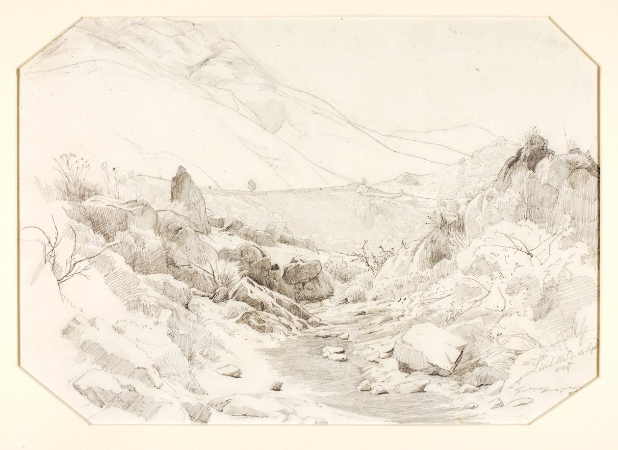 Civitella, Italien av Johann Hermann Carmiencke