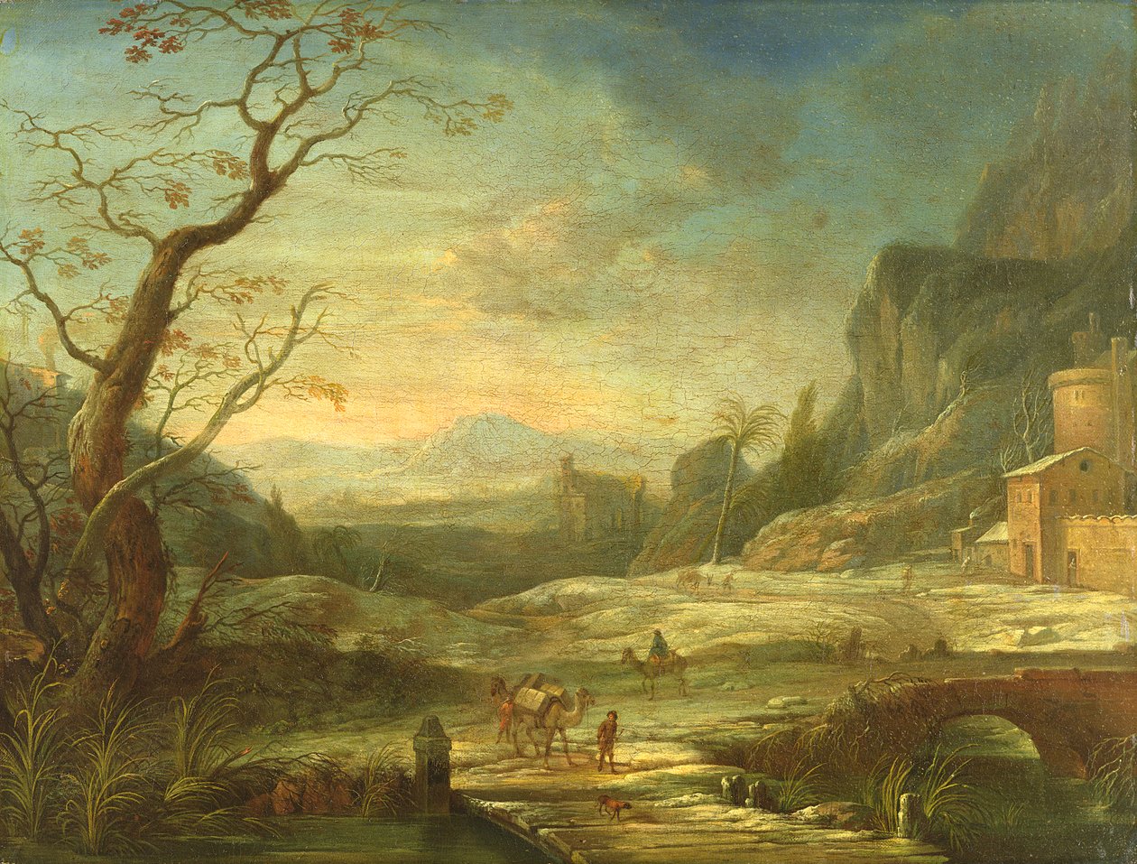Orientaliskt landskap av Johann Holst