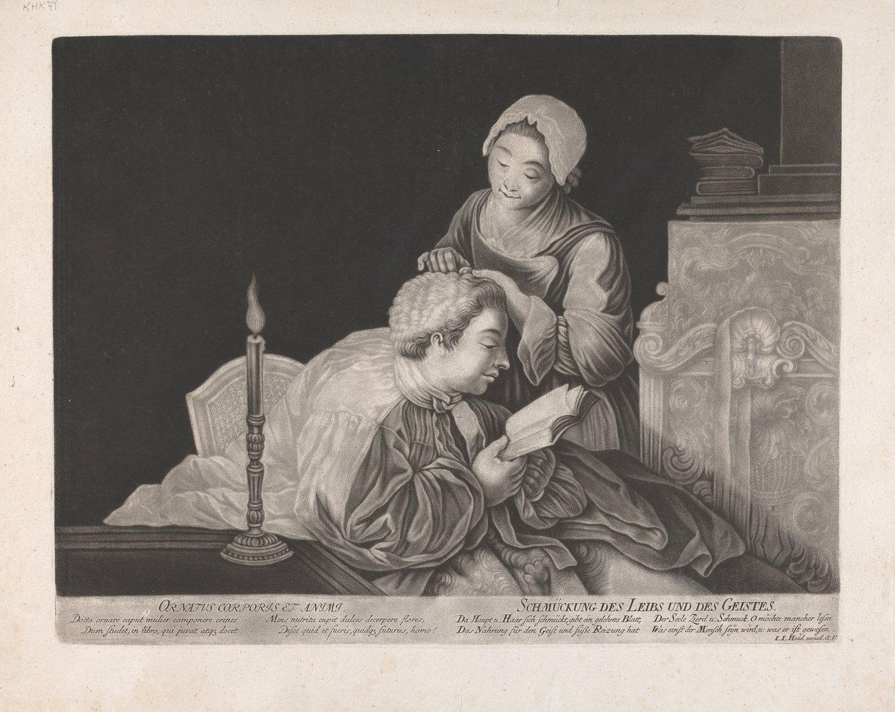 Utsmyckningar av kropp och sinne av Johann Jacobus Haid