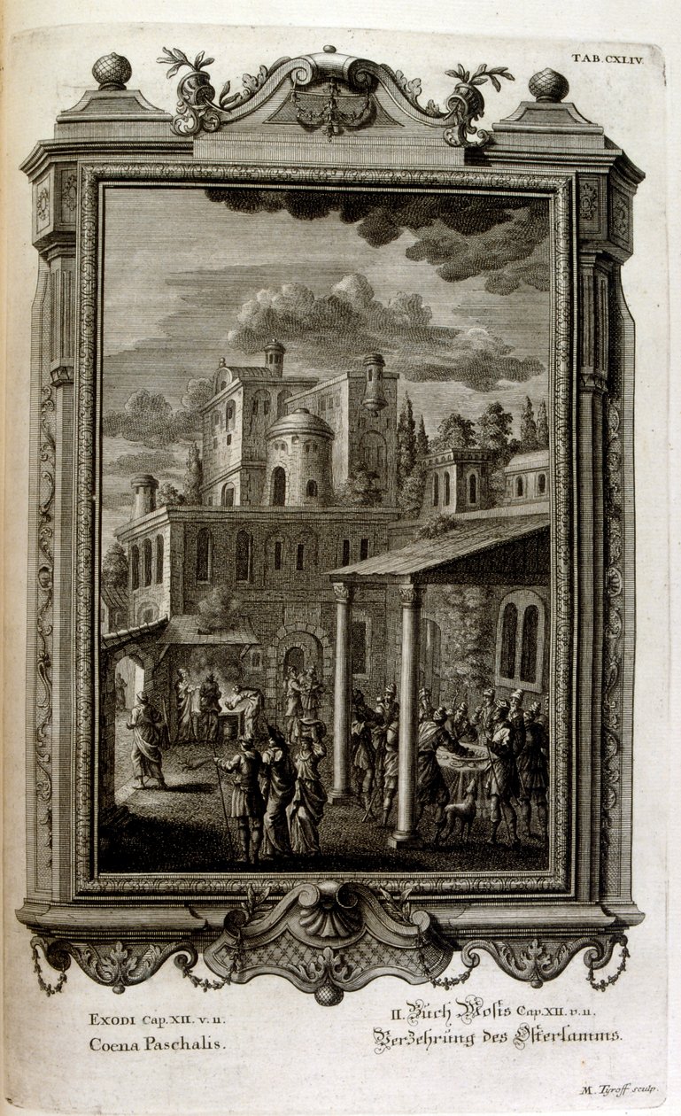 Illustration av Johann Jakob Scheuchzer