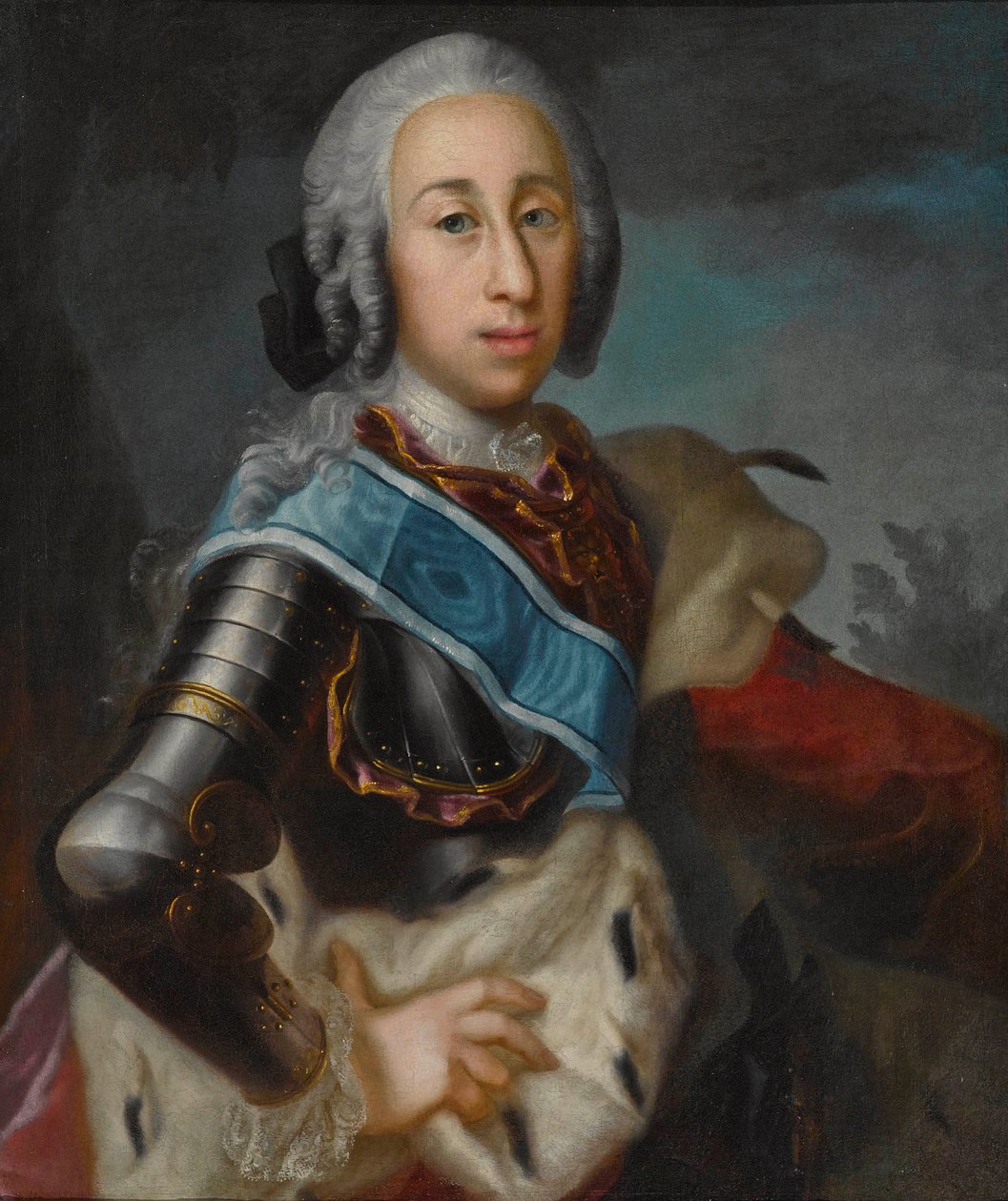 Clement Francois De Paule, prins av BAVIERE - Clement Francis av Bayern (1722-1770) - Johann Jonas Michael (ca 1715-1791). olja på duk av Johann Jonas Michael