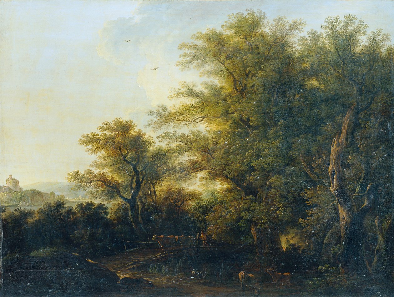 skogsutgång av Johann Josef Schindler