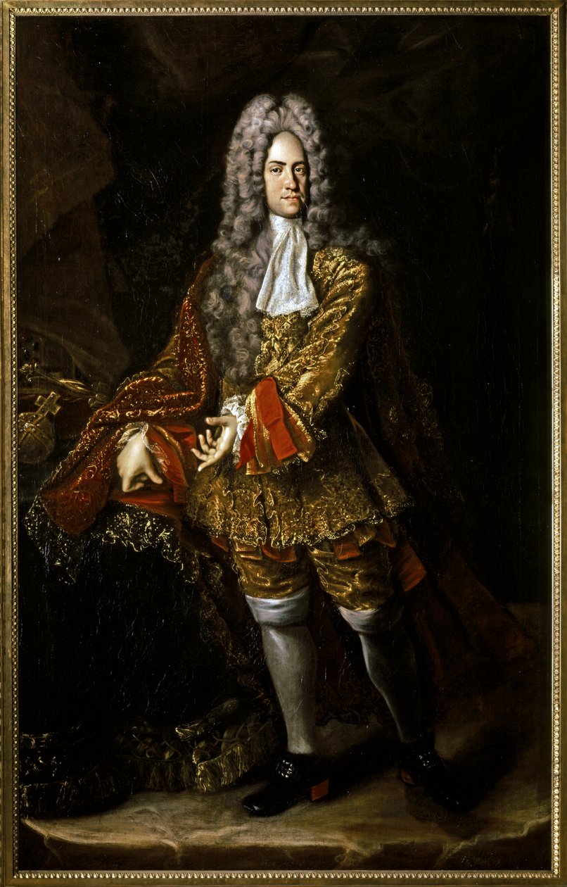 KARL VI: Kejsare och far till Maria Theresia. av Johann Kupezky or Kupetzky