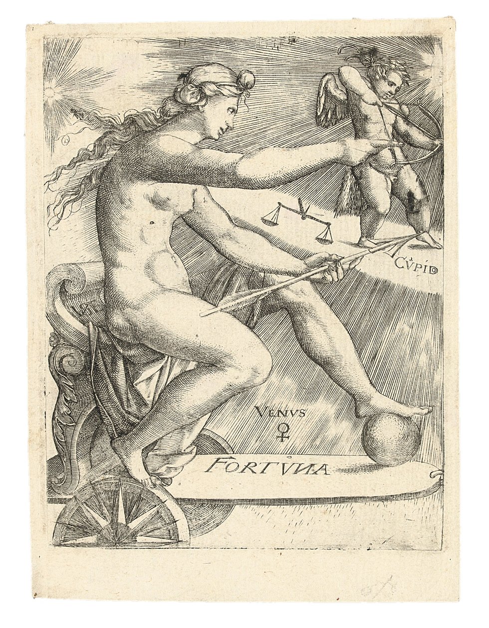 Venus, från: De sju planeterna av Johann Ladenspelder