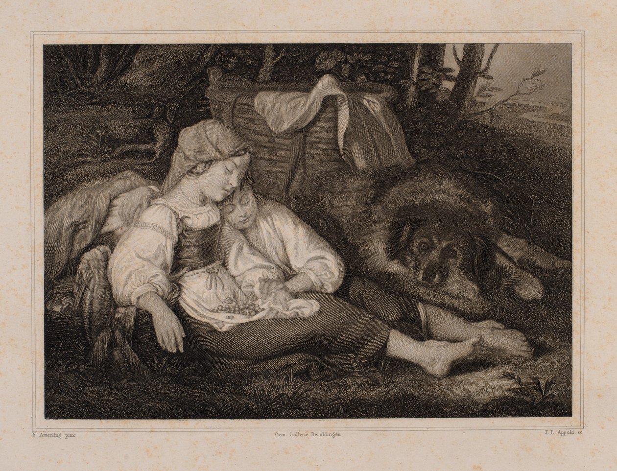 De sovande barnen av Johann Leonhard Appold