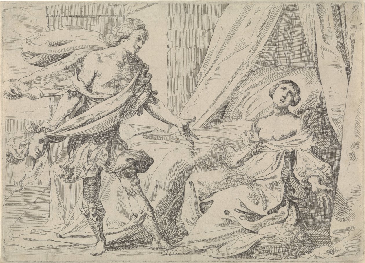 Cephalus gör sig känd för Procris av Johann Liss