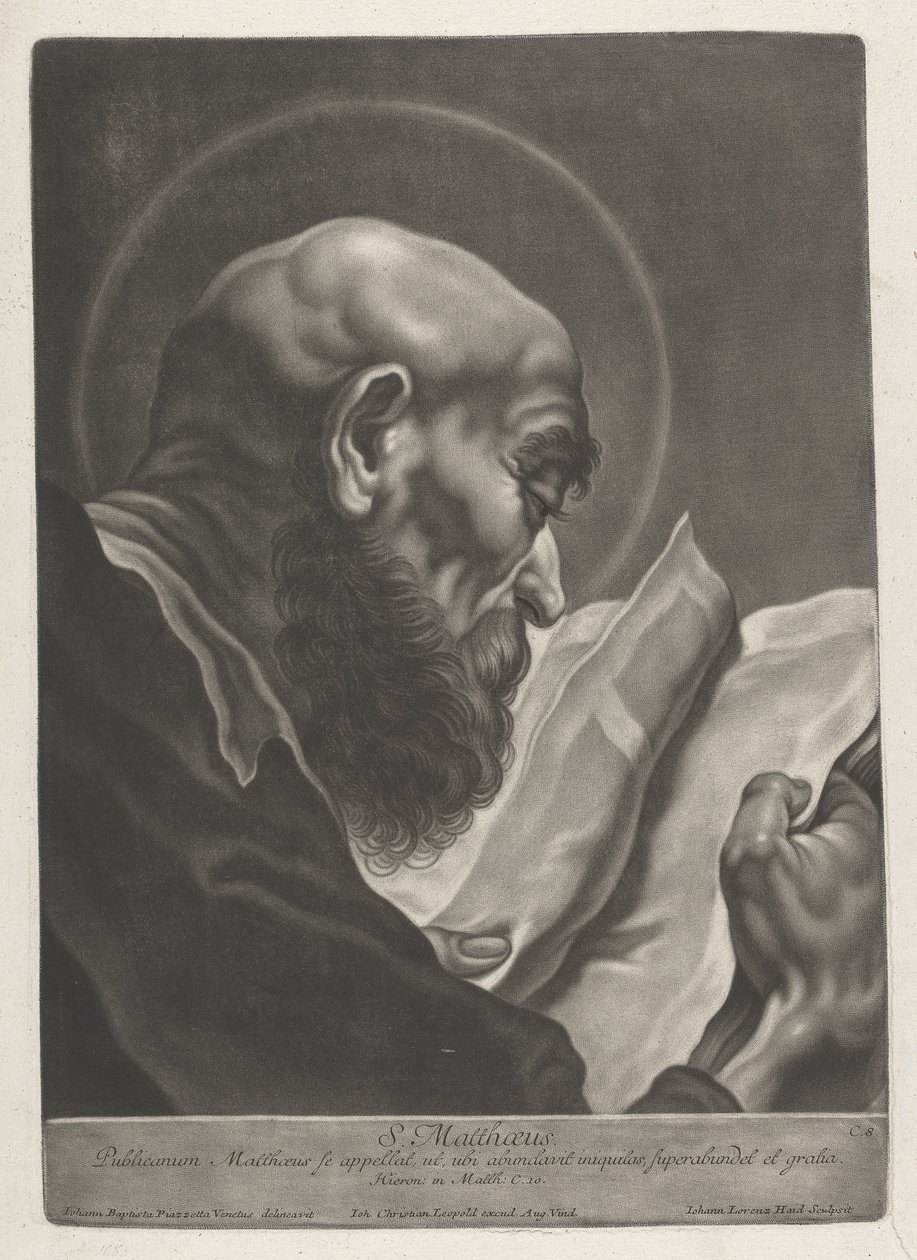 S. Matthaeus av Johann Lorenz Haid