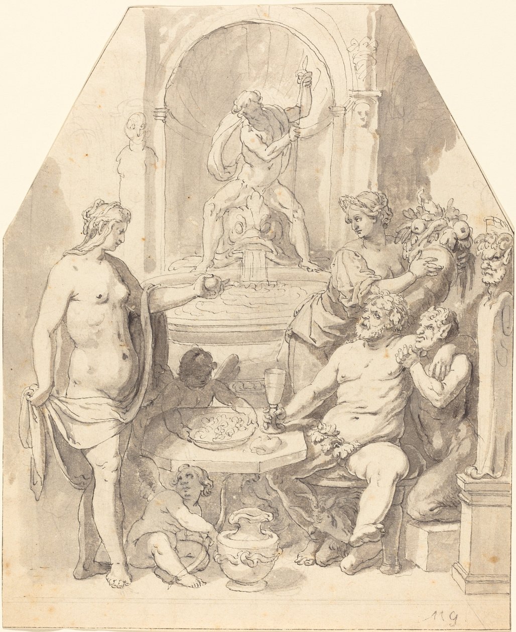 Utan Ceres och Bacchus fryser Venus av Johann Matthias Kager