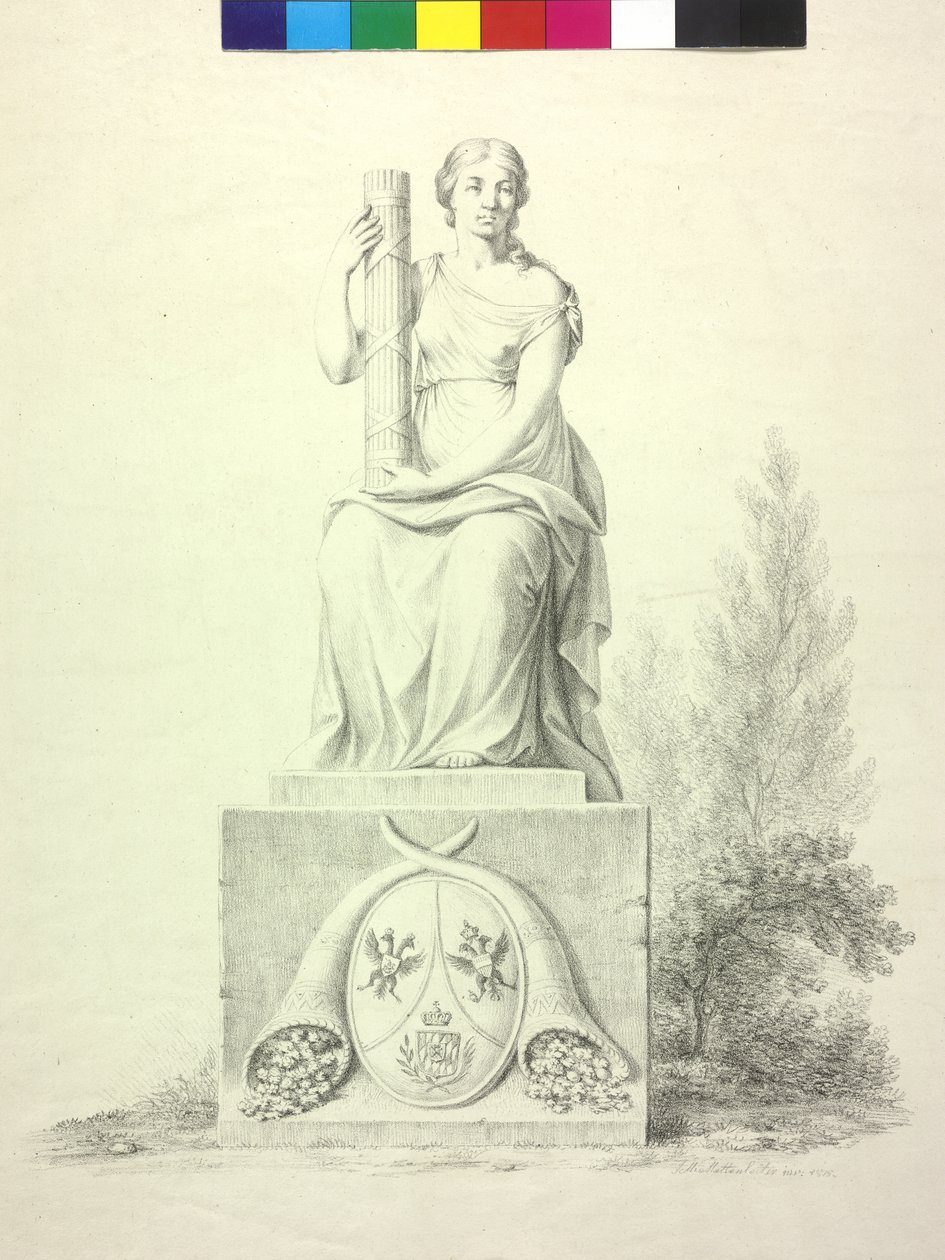 Allegori om anslutningen av Österrike av Johann Michael Mettenleiter