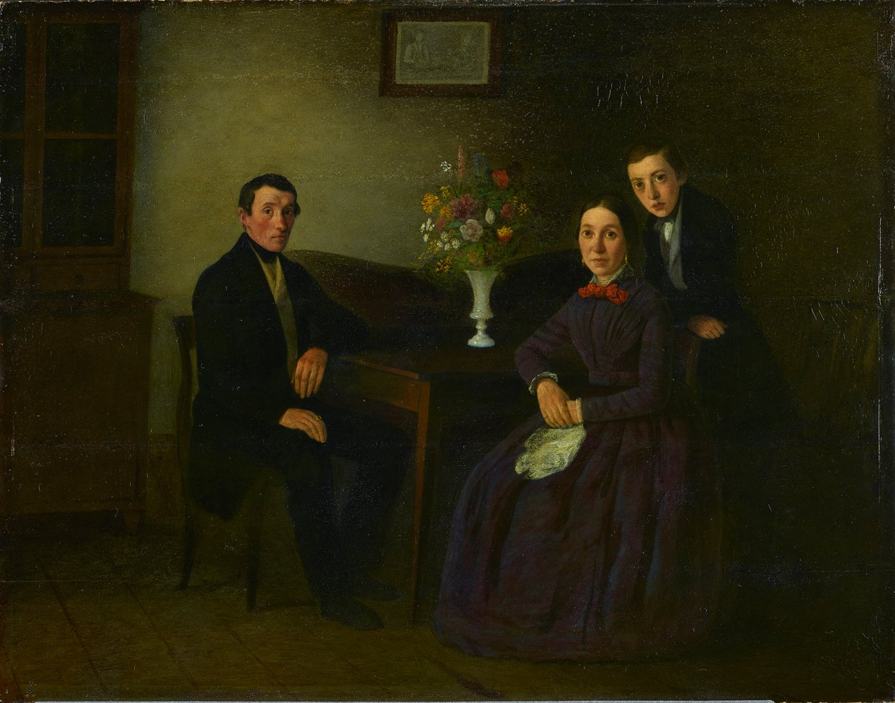 Mush familj av Johann Michael Neder