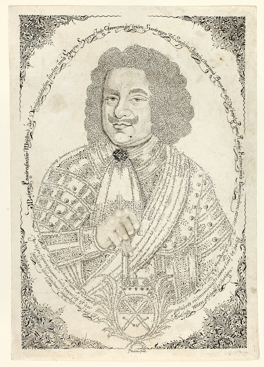 Johann Georg III, kurfurste av Sachsen av Johann Michael Puchler