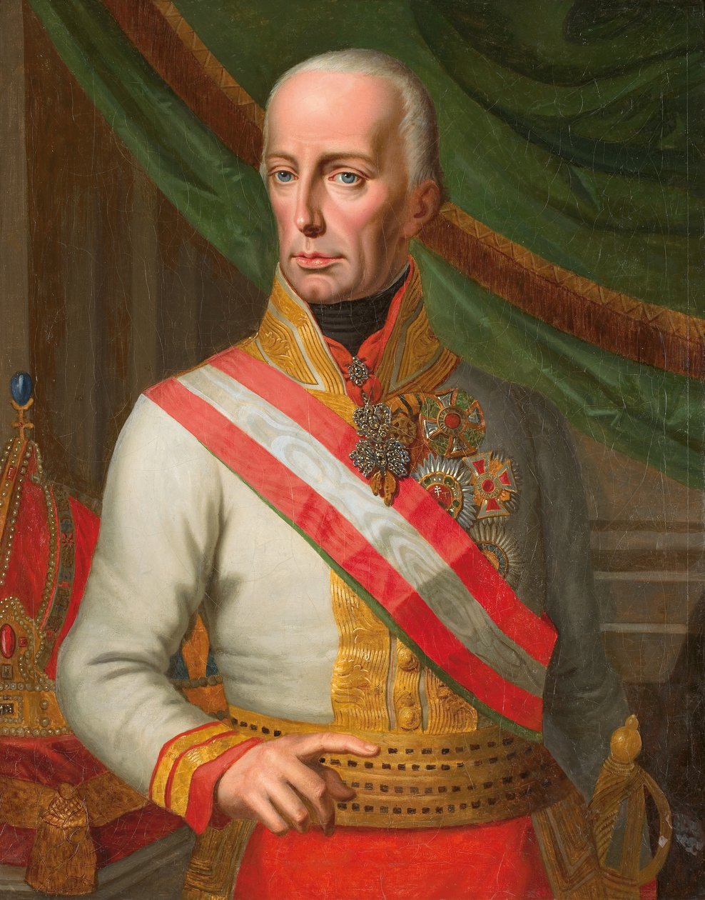 Kejsar Franz I (II) av Österrike av Johann Nepomuk Höchle