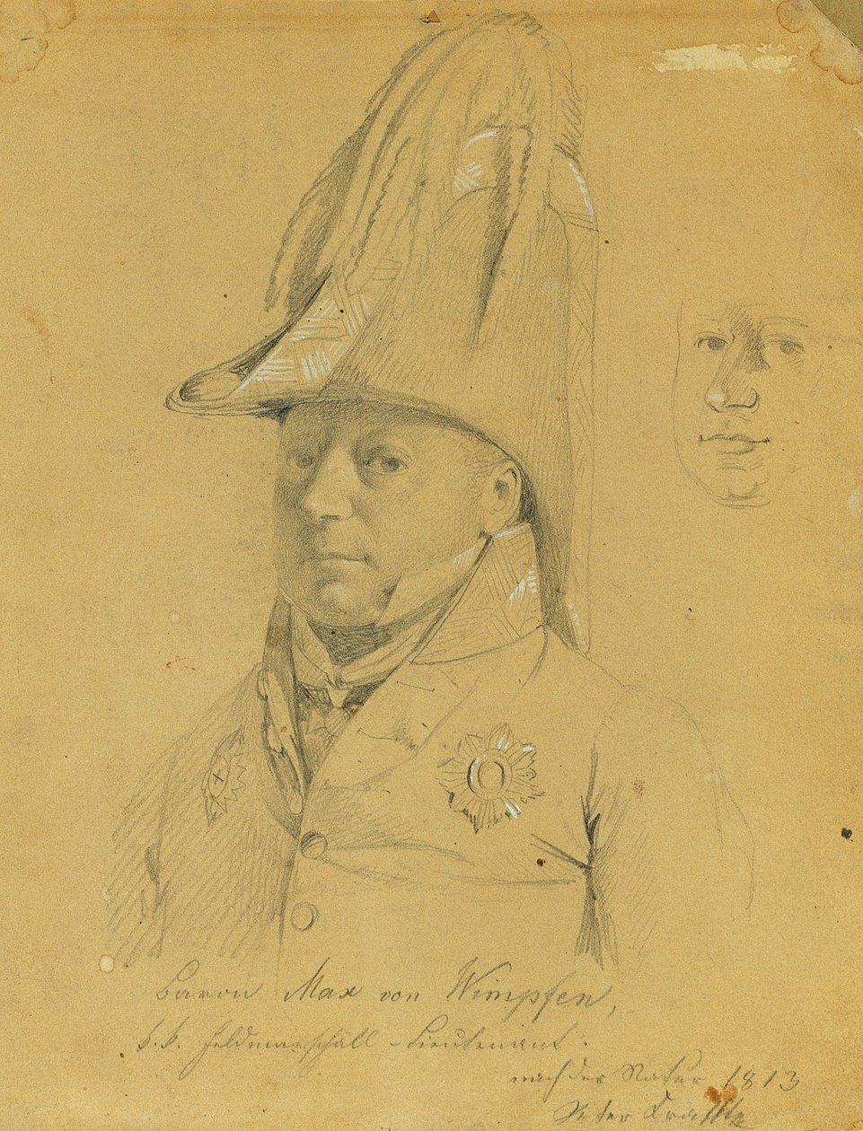 Baron Max von Wimpfen av Johann Peter Krafft