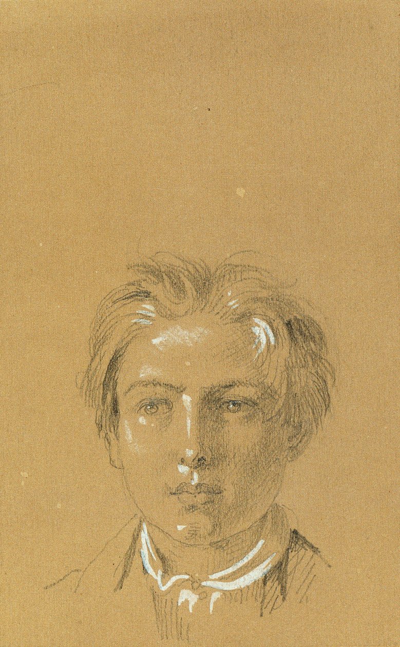 huvudet på en pojke av Johann Peter Krafft