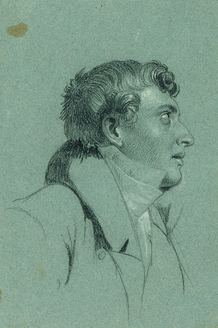 Huvudstudie för "kejsar Franz från Pressburgs återkomst" av Johann Peter Krafft