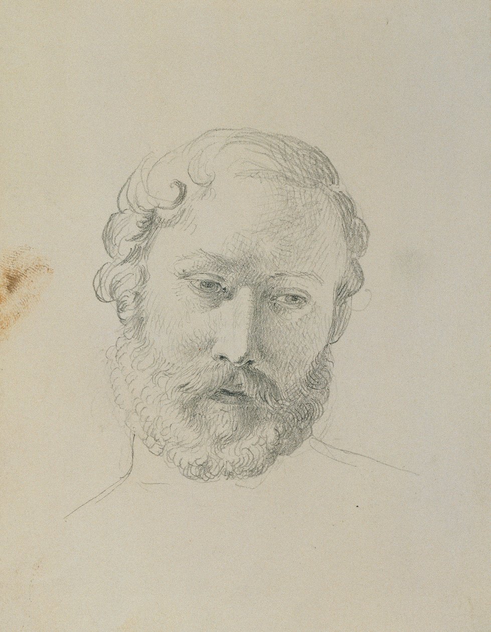 Studie för "Rüdiger och Angelika" av Johann Peter Krafft