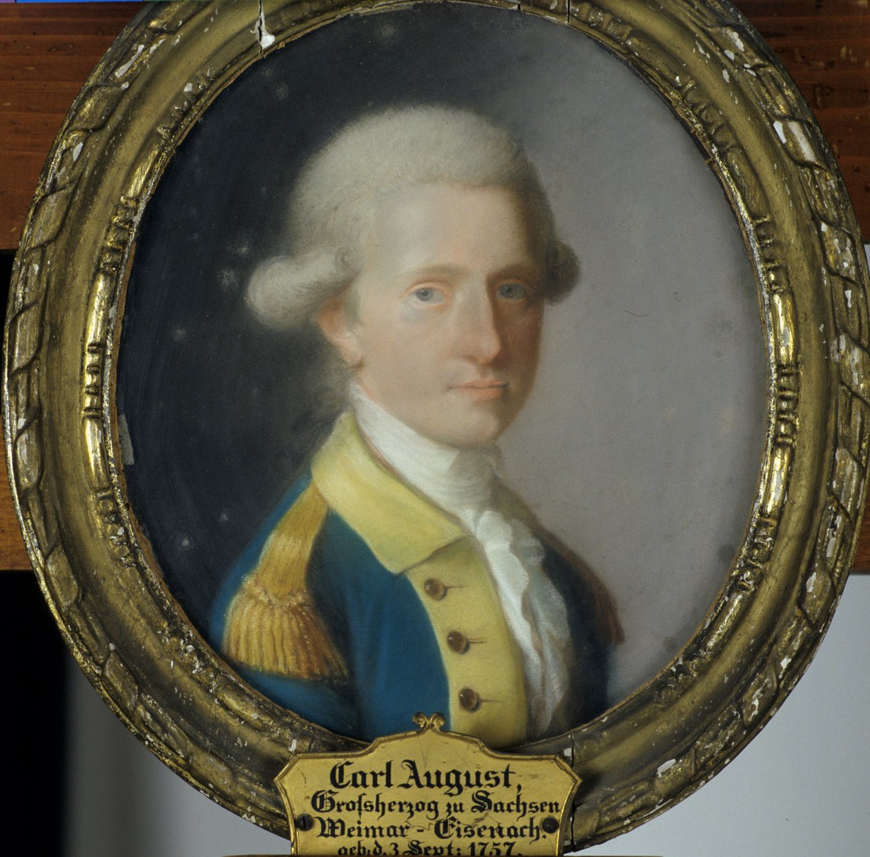 Carl August, storhertigen av Saxe-Weimar-Eisenach, 1780 av Johann Philipp Bach