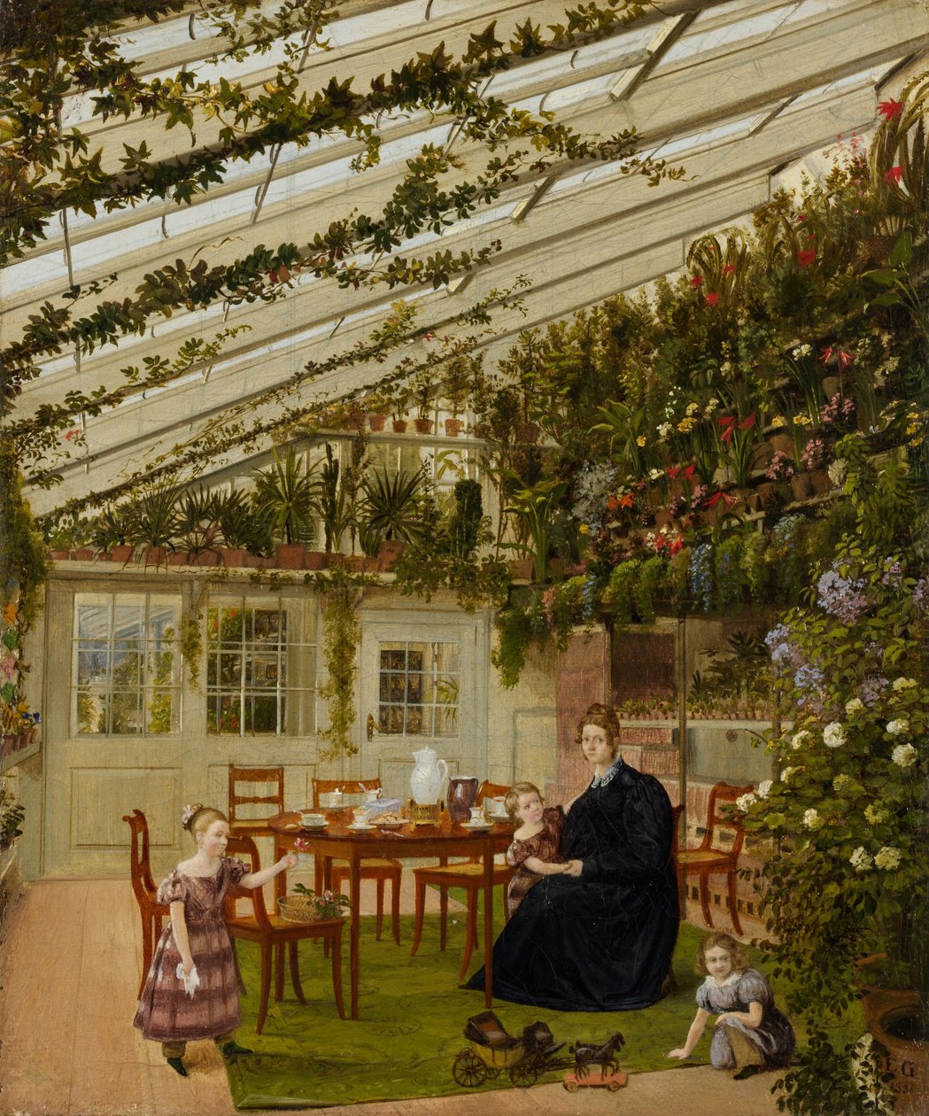 Herr Westfals familj i konservatoriet, 1836 av Johann Philipp Eduard Gartner