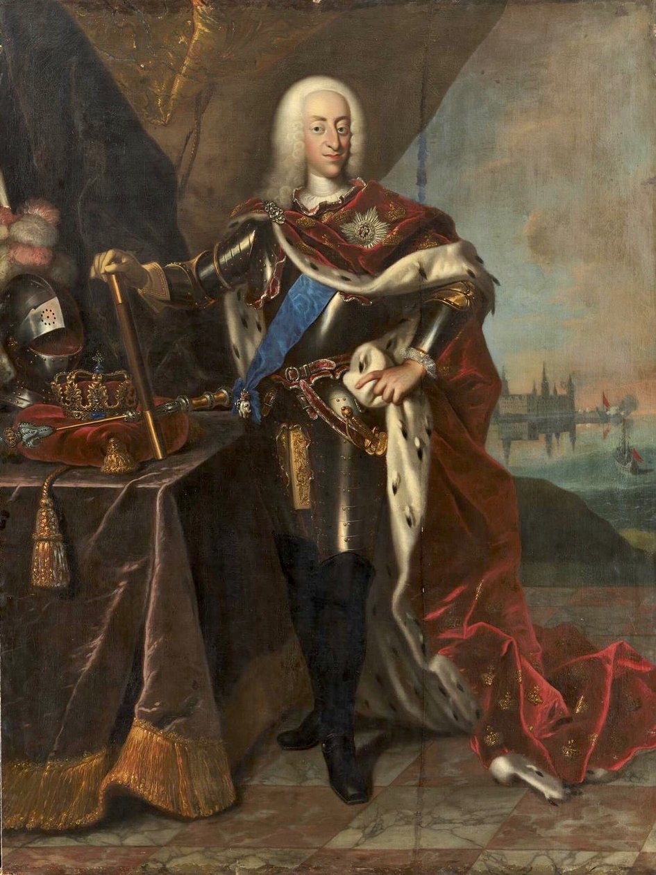 Christian 6. av Johann Salomon Wahl