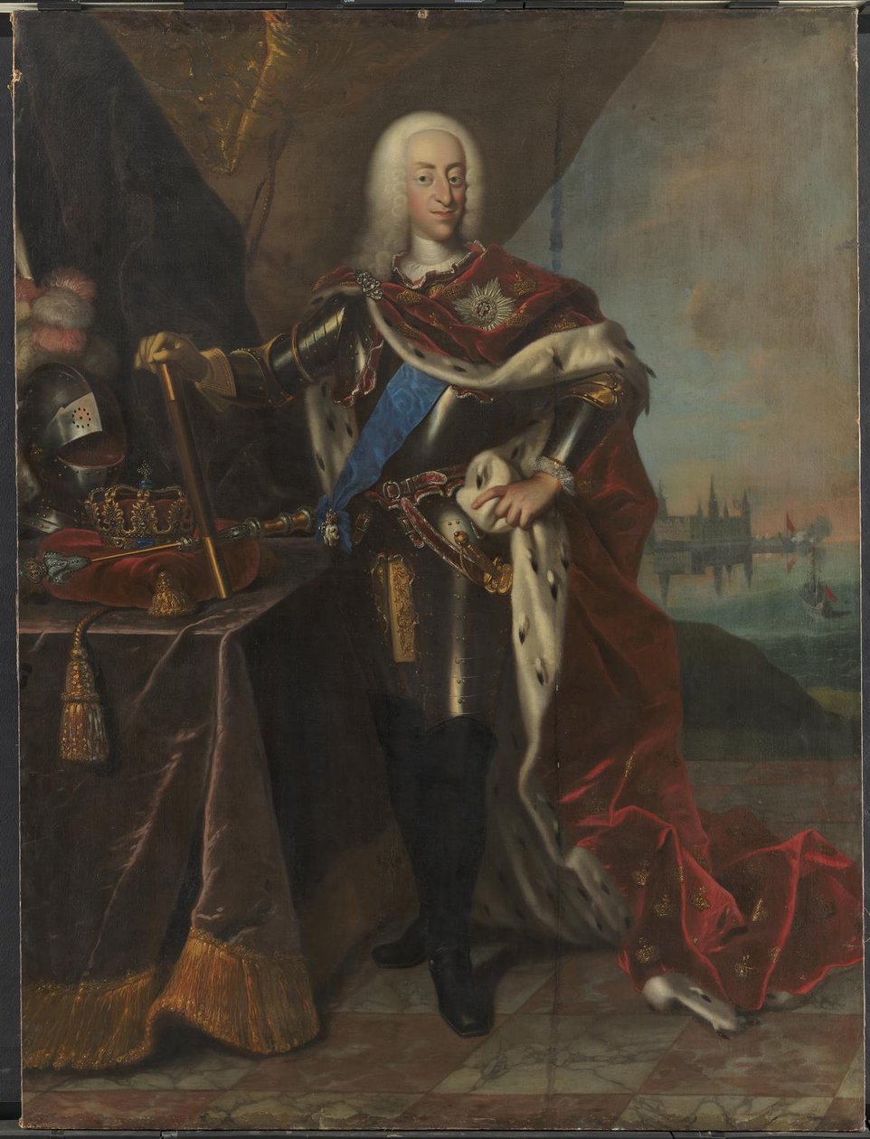 Kristian VI av Johann Salomon Wahl