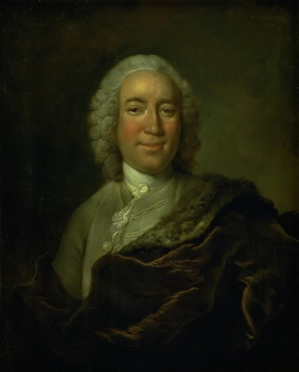 Gerhard Morell, vaktmästare av den kungliga danska konstkammaren av Johann Salomon Wahl