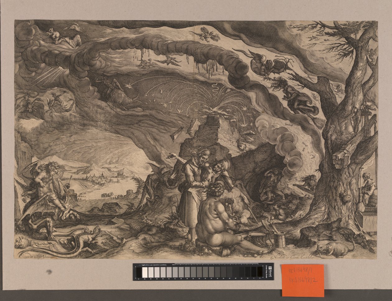 Venus och Amor av Johann Salomon Wahl