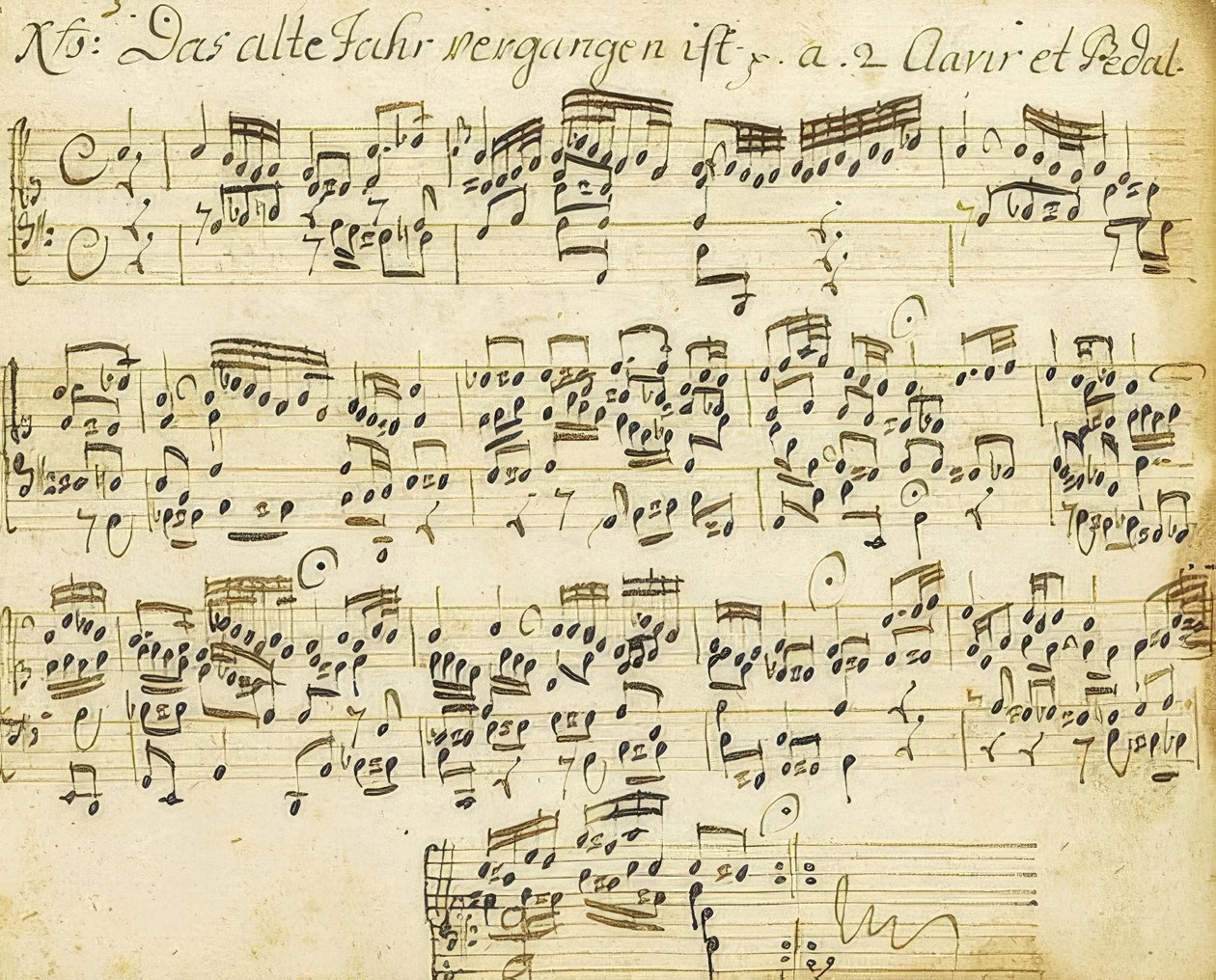 Orgelkoralförspel. Ur den lilla orgelboken. 1713-1716 av Johann Sebastian Bach