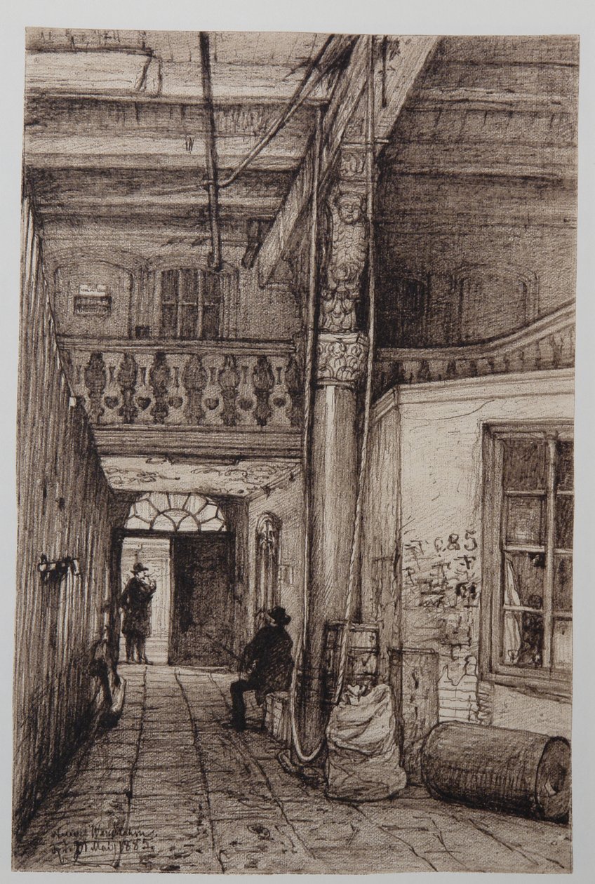 Ny väggram 21-05-1885 av Johann Theobald Riefesell